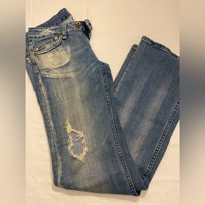 Miss Me Bootleg Distressed Jeans size 30